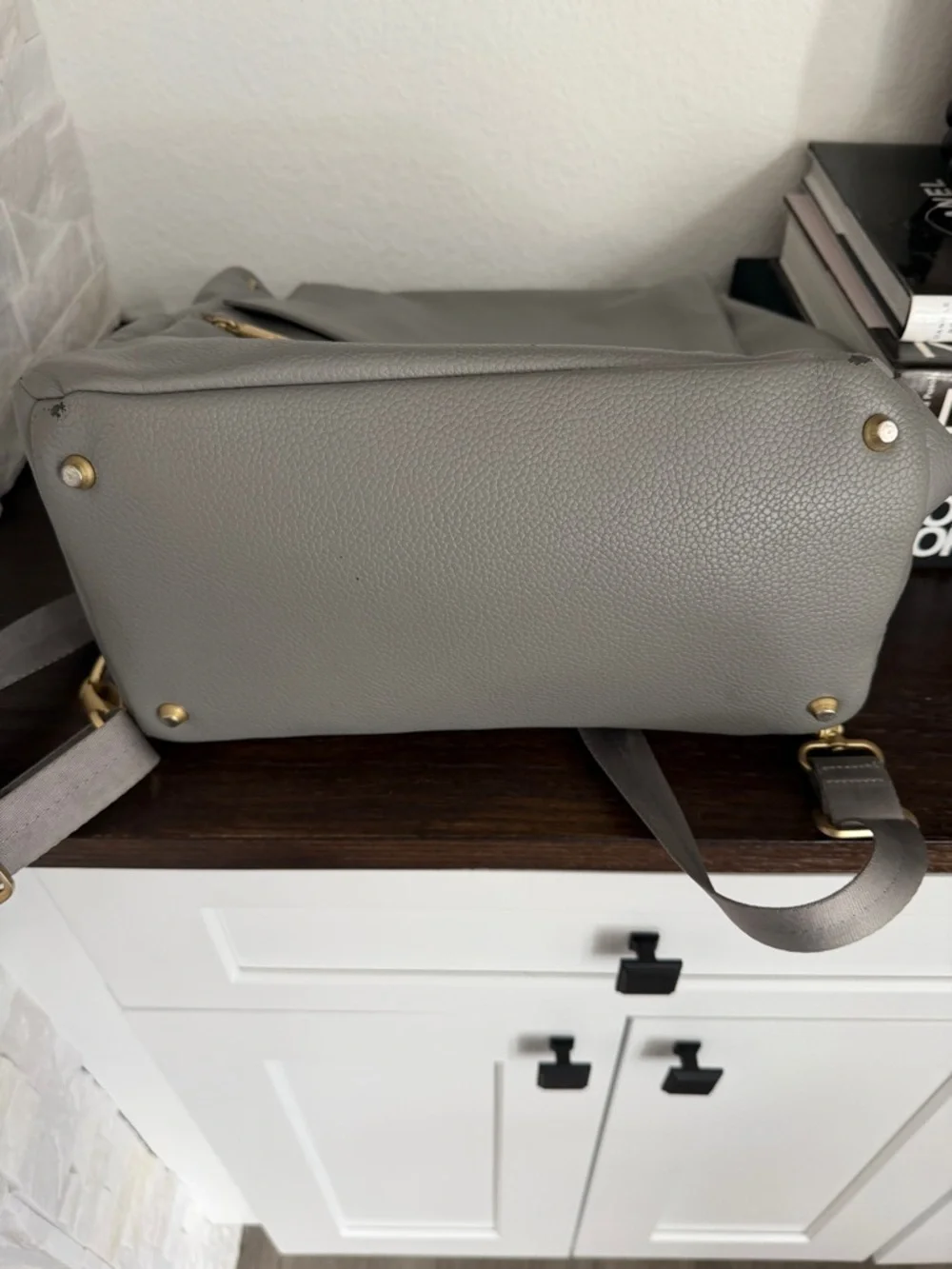 Freshly Picked‎ Classic Diaper Bag-Stone